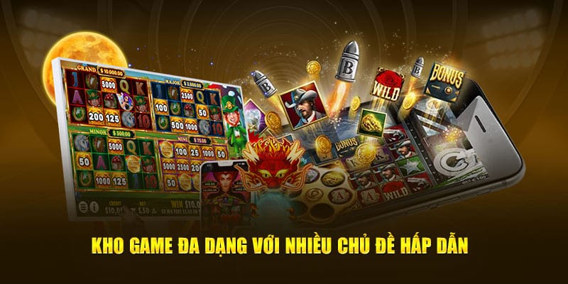 Kho game nổ hũ với nhiều chủ đề đa dạng
